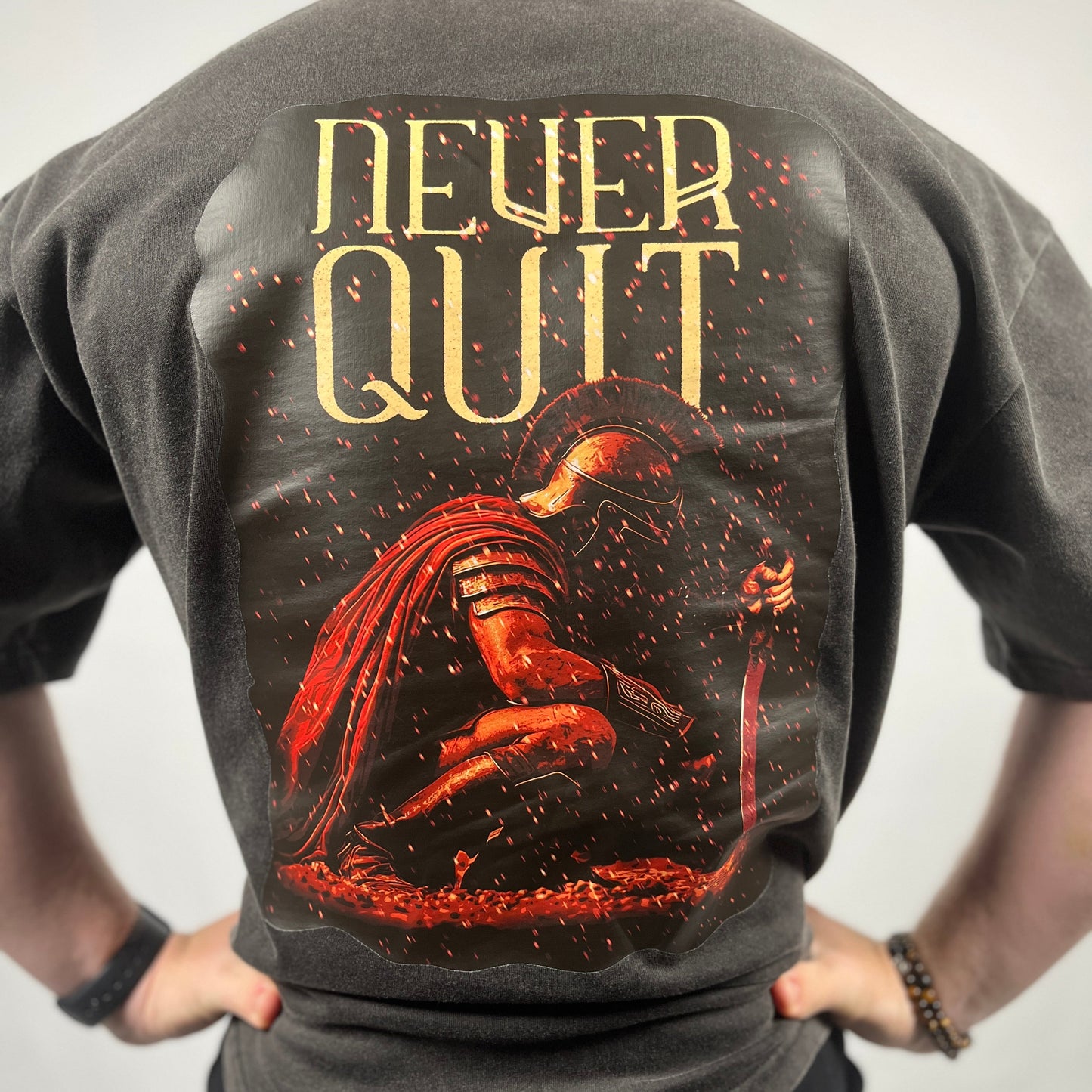 Never Quit Oversized Tee