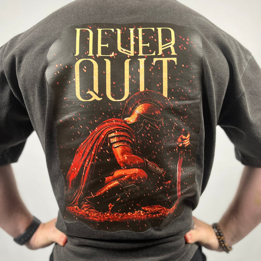 Never Quit Oversized Tee